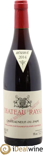 photo du vin Château Rayas
