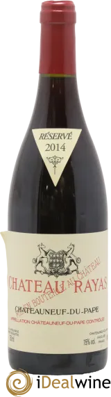 photo du vin Château Rayas