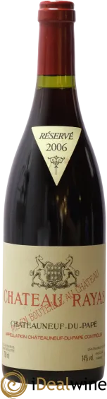 illustration du vin Châteauneuf-du-Pape Château Rayas Emmanuel Reynaud