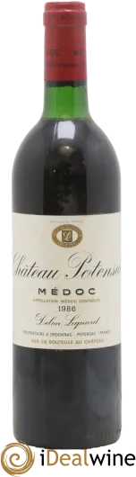 capture du vin Potensac