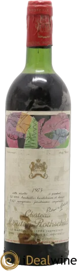 capture du vin Chateau Mouton Rothschild