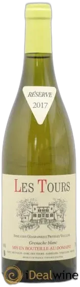 photo du vin Domaine des Tours Blanc