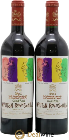 capture du vin Chateau Mouton Rothschild