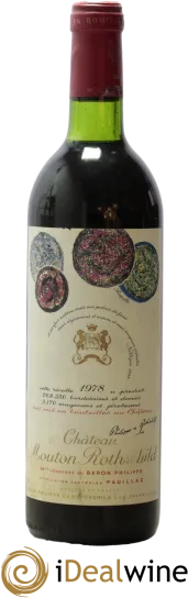 capture du vin Chateau Mouton Rothschild