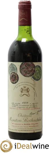 capture du vin Chateau Mouton Rothschild
