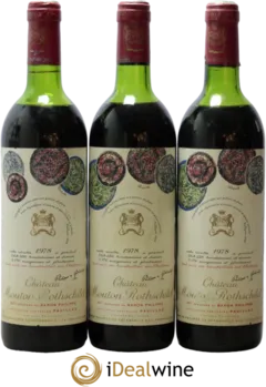 capture du vin Chateau Mouton Rothschild