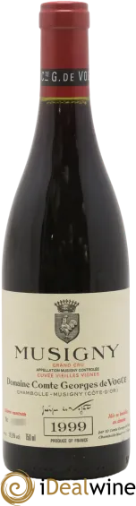 illustration du vin Musigny Grand Cru Vieilles Vignes