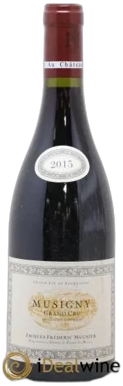 image du vin Musigny Grand Cru Jacques-Frédéric Mugnier