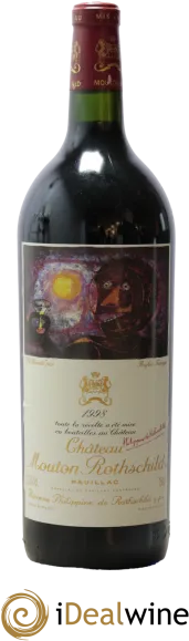 capture du vin Chateau Mouton Rothschild