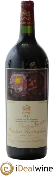 capture du vin Chateau Mouton Rothschild