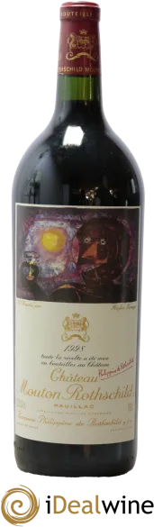 capture du vin Chateau Mouton Rothschild