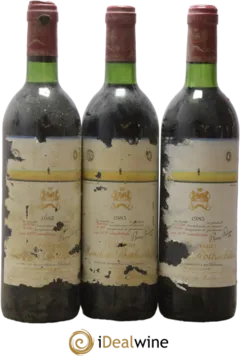 capture du vin Chateau Mouton Rothschild