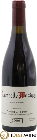 image du vin Chambolle-Musigny Georges Roumier
