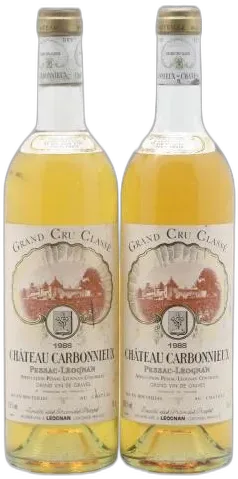 capture du vin Château Carbonnieux Cru Classé de Graves
