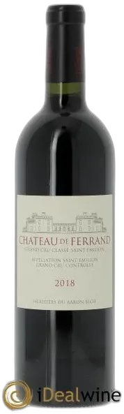 photo du vin Château de Ferrand