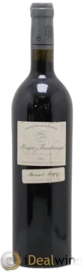 vue du vin Magrez Fombrauge Blc Bordeaux Aoc