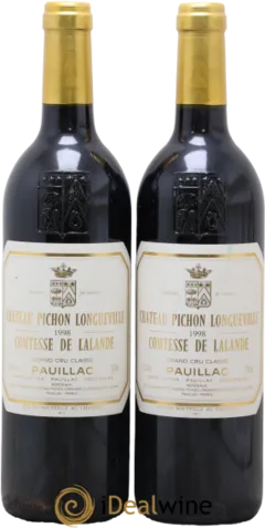 aperçu du vin Château Pichon Longueville Comtesse de Lalande