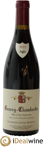 photos du vin Gevrey Chambertin "Mes Cinq Terroirs" Denis Mortet