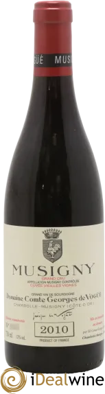 illustration du vin Musigny Grand Cru Vieilles Vignes