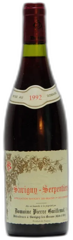 image du vin Domaine Pierre Guillemot Savigny les Beaune Premier Cru Aux Gravains