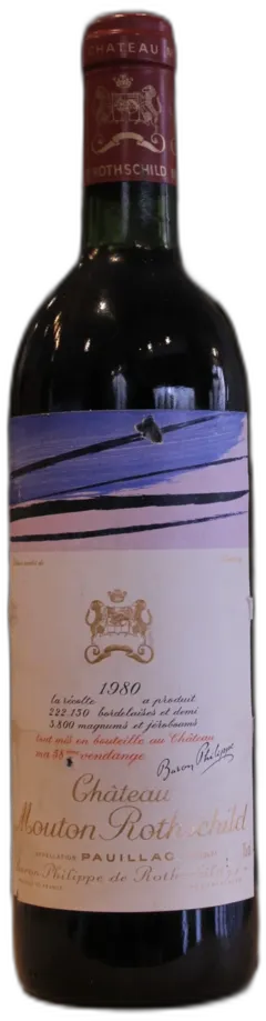 photo du vin Château Mouton Rothschild