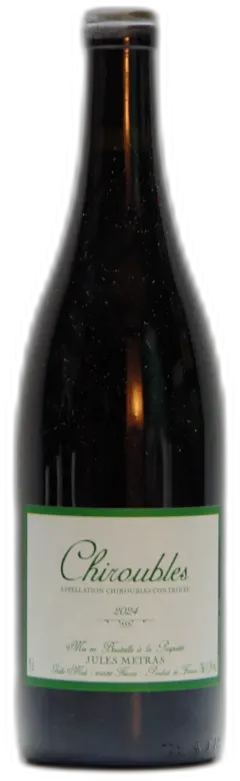 aperçu du vin Chiroubles la Montagne Jules Métras