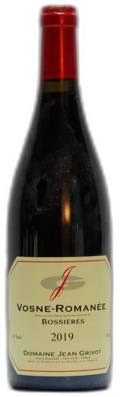 vue du vin Domaine Jean Grivot, Vosne Romanée Bossieres