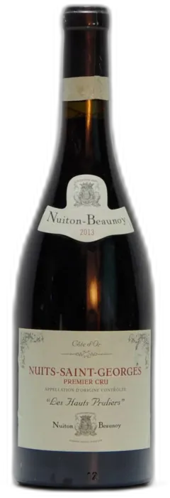 photo du vin Nuits Saint Georges 1er Cru Aux Vignerondes Parcelles & Cie Nuiton Beaunoy