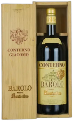 photo du vin Conterno Giacomo Barolo Docg Riserva Monfortino