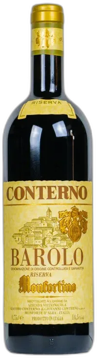 photo du vin Conterno Giacomo Barolo Docg Riserva Monfortino
