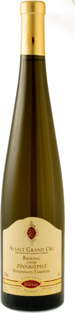 photo du vin Riesling Grand Cru Zinnkoepfle Vendanges Tardives