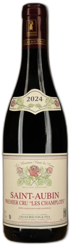 illustration du vin Saint Aubin Premier Cru les Champlots Rouge