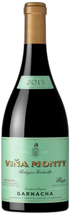 capture du vin Viña Monty Garnacha Reserva