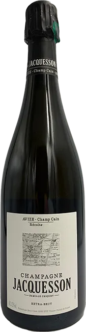 vue du vin Cuvée Avize Champ Cain
