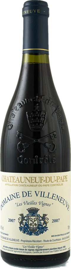 capture du vin Chateauneuf du Pape Rouge