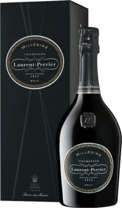 vue du vin Laurent Perrier- Brut Millésimé