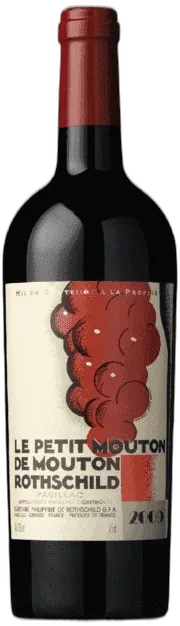 image du vin le Petit Mouton de Mouton Rothschild