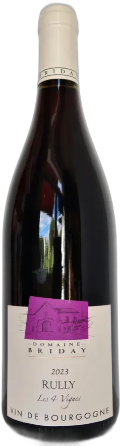 vue du vin Rully les 4 Vignes