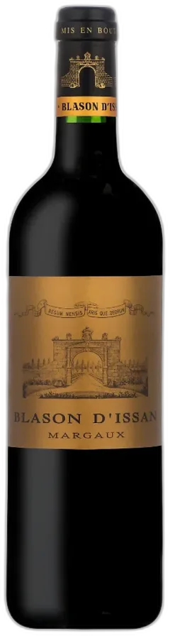 vue du vin "Blason d'Issan" Margaux Rouge