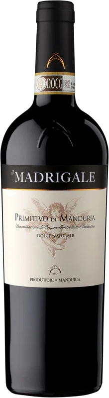 photo Primitivo di Manduria Dolce Naturale Madrigale' Produttori di Manduri