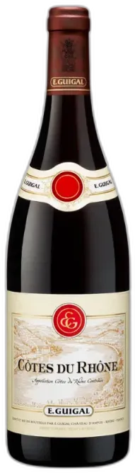 photos du vin E. Guigal Côtes du Rhône