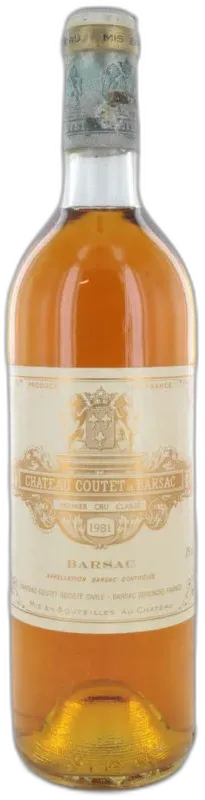 photo du vin Chateau Coutet Sauternes