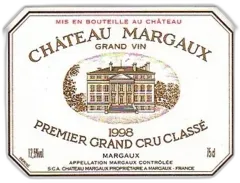 photo du vin Château Margaux Impériale