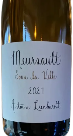 photos du vin Antoine Lienhardt Meursault "Sous la Velle"