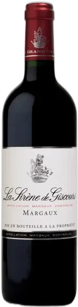 image du vin "Sirène de Giscours" Margaux Rouge