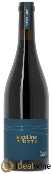 vue du vin Colline en Flamme