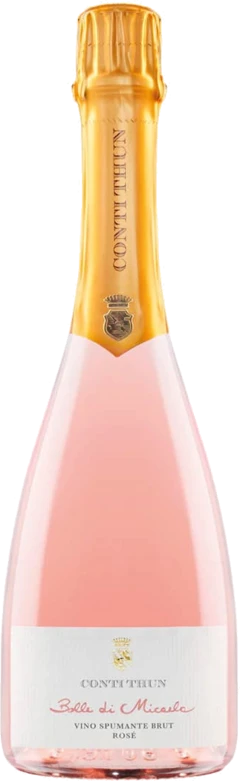 photo Vino Spumante Brut Rosã© Bolle di Micaela Conti Thun