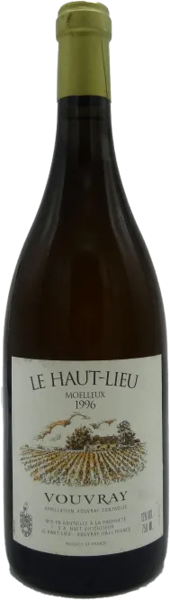 photo Vouvray Moelleux le Haut-Lieu 1996 Huet