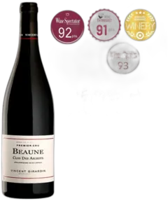 photo du vin Vincent Girardin, Beaune 1er Cru les Aigrots 2018