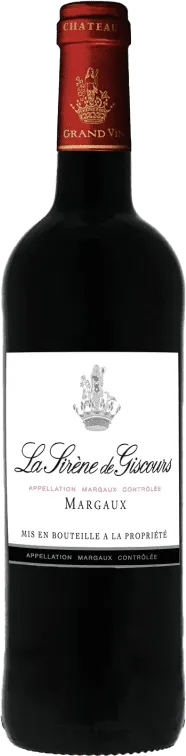 photo la Sirène de Giscours, 2017 a O.p Margaux, Vin Rouge